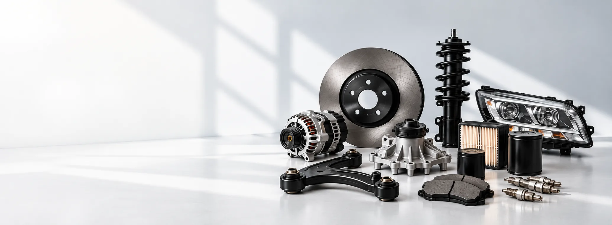 Selection of Japanese and Korean auto parts