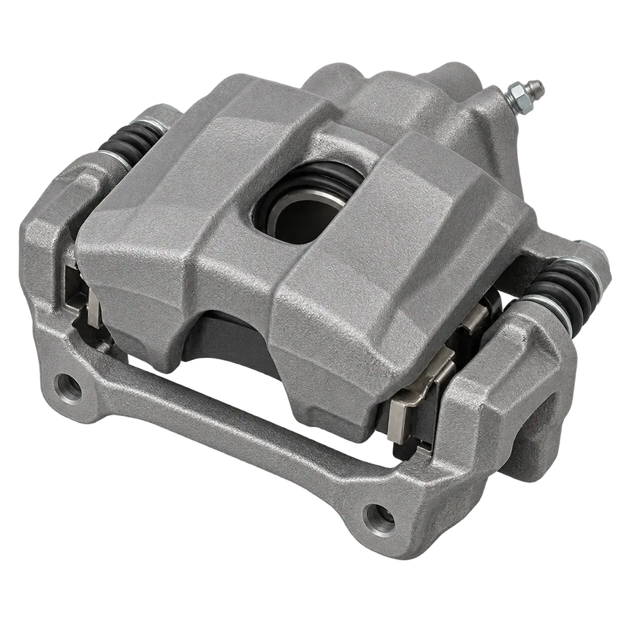 Isolated brake caliper appearance illustration