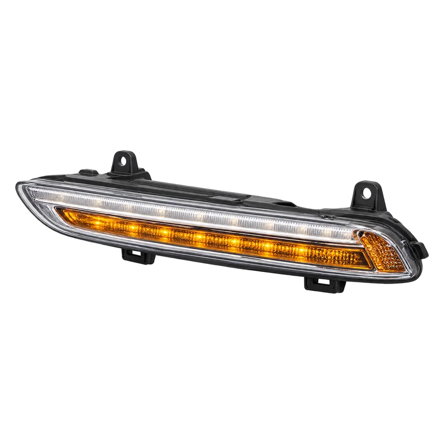 Isolated drl / signal lamp appearance illustration