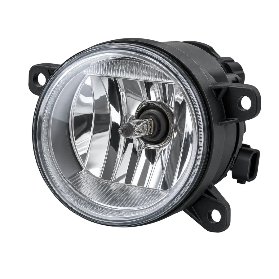 Isolated fog lamp appearance illustration