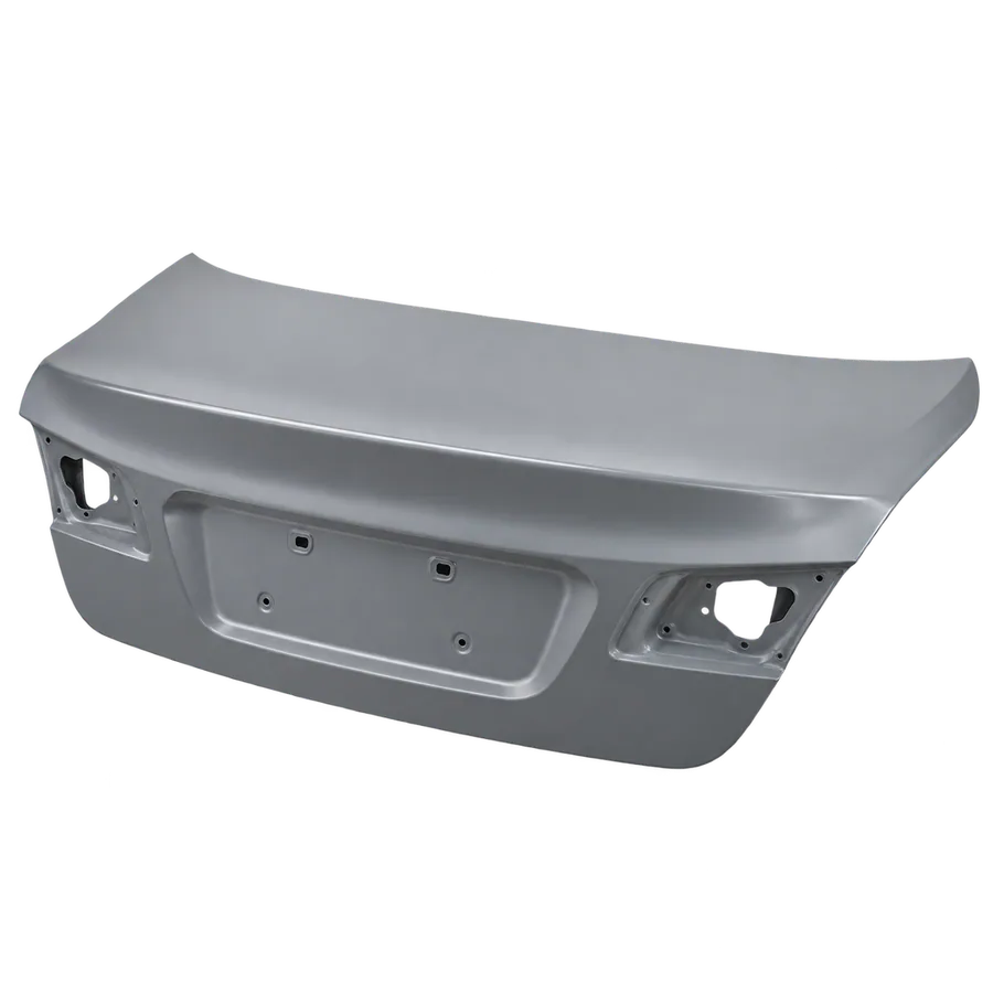 Isolated trunk lid appearance illustration